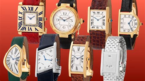 vintage cartier watches history